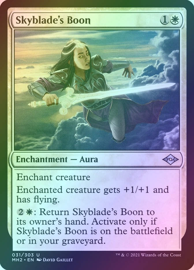 Skyblade's Boon (MH2) (31) / Foil