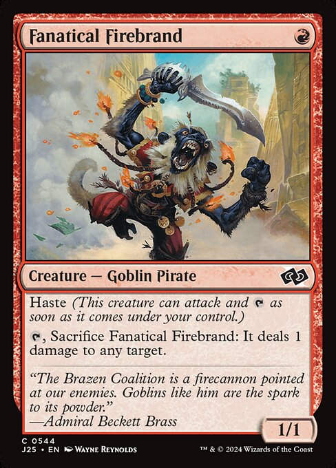 Fanatical Firebrand (J25) (544)