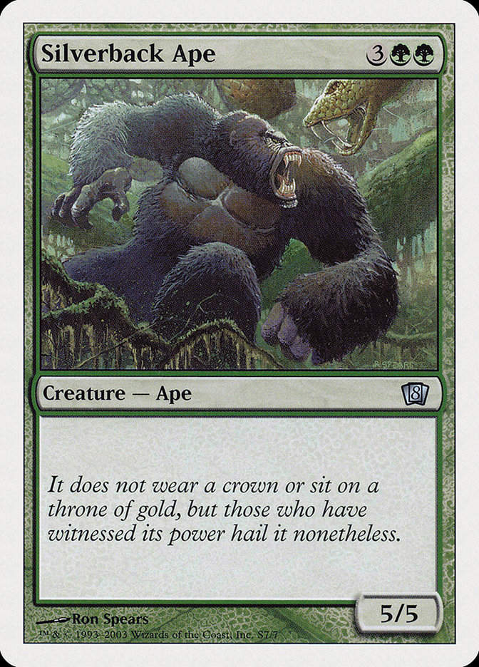 Silverback Ape (8ED) (S7)