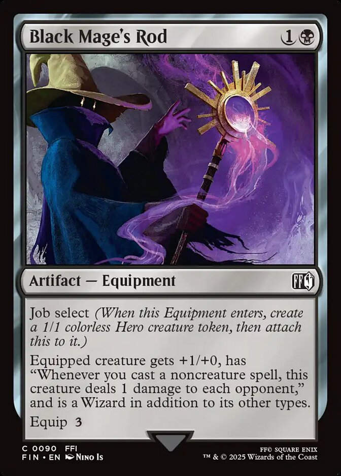 Black Mage's Rod (FIN) (90)