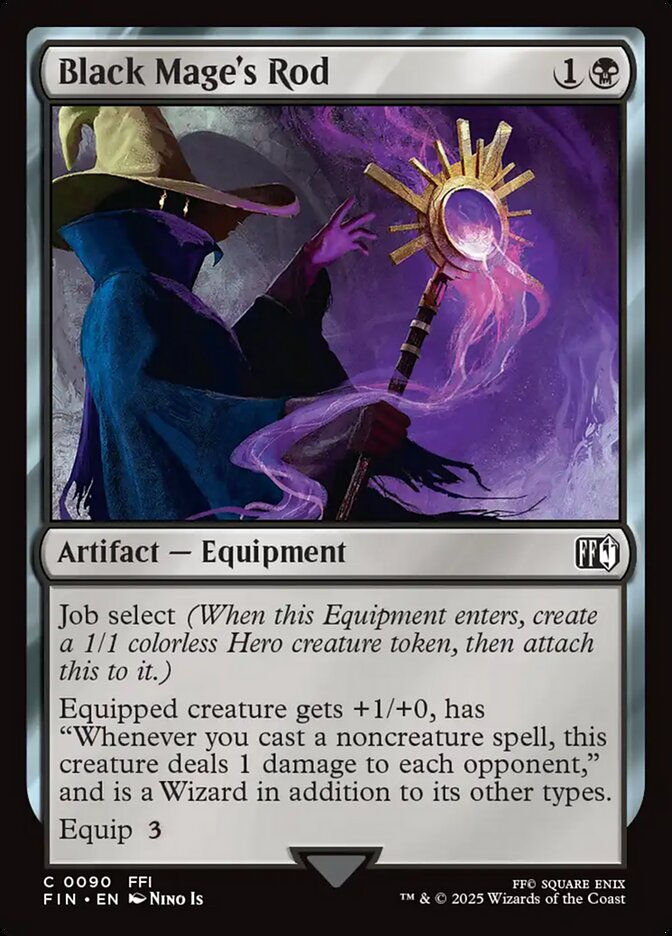 Black Mage's Rod (FIN) (90)