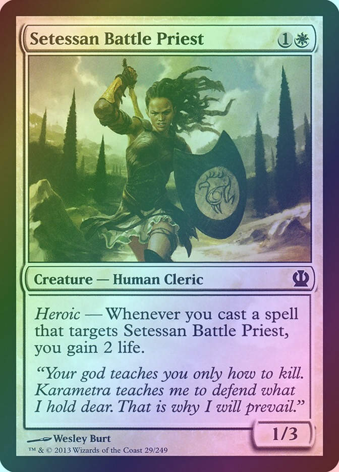 Setessan Battle Priest (THS) (29) / Foil