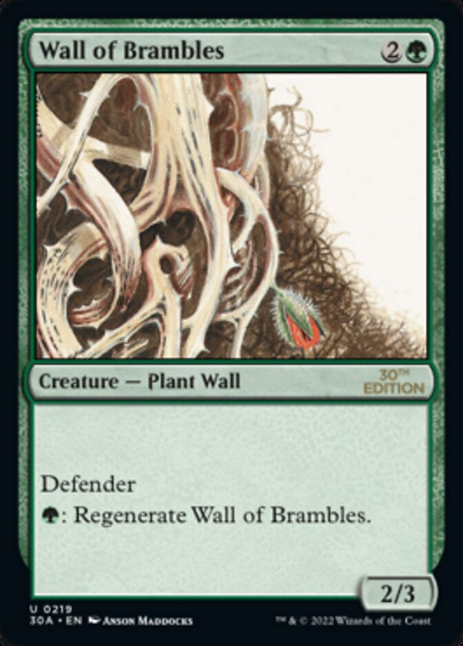 Wall of Brambles (30a)