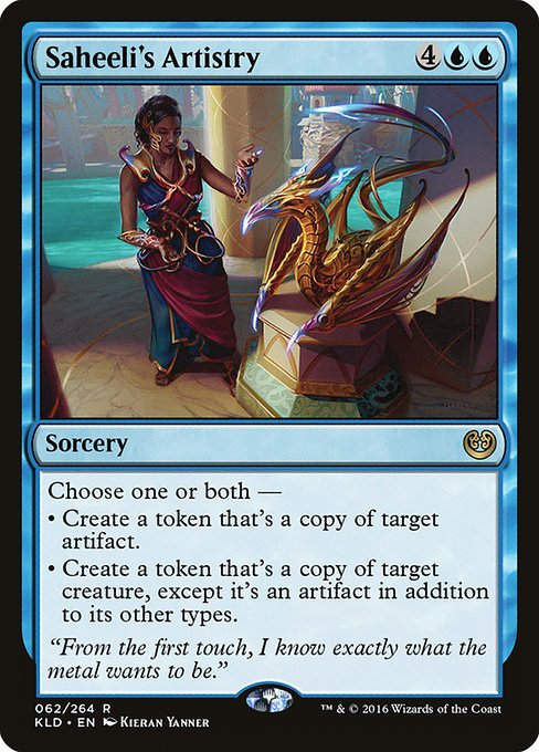 Saheeli's Artistry (KLD)