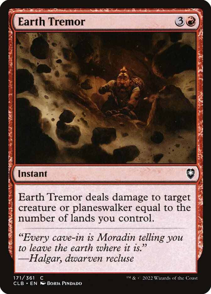 Earth Tremor (CLB) (171)