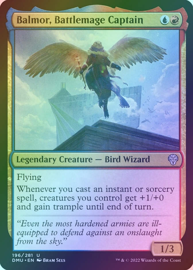 Balmor, Battlemage Captain (DMU) (196) / Foil