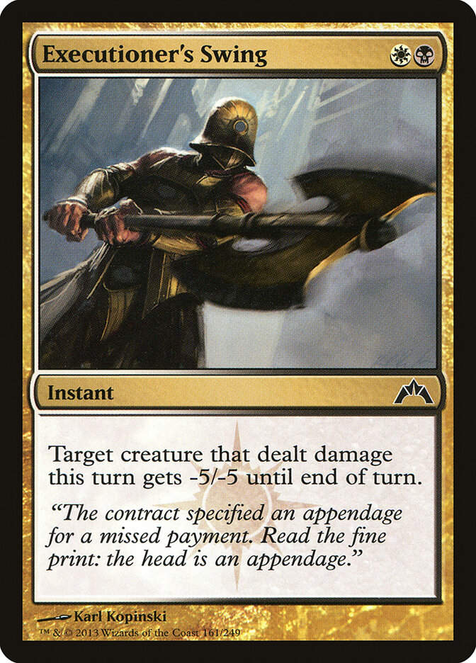 Executioner's Swing (GTC) (161)