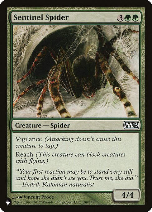 Sentinel Spider (PLST) (M13-189)