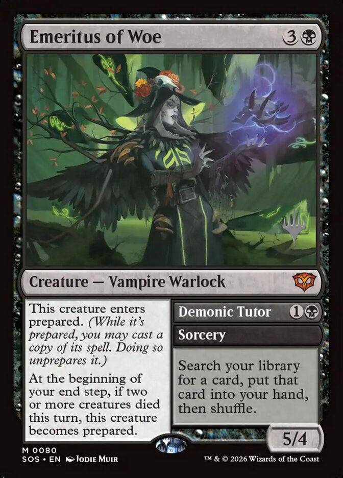 Emeritus of Woe // Demonic Tutor (PSOS) (80p)