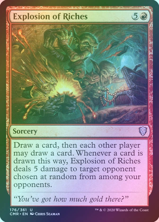 Explosion of Riches (CMR) (176) / Foil