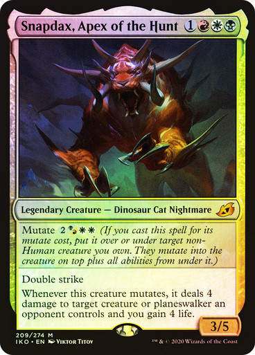 Snapdax, Apex of the Hunt (IKO) (209) / Foil