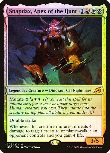 Snapdax, Apex of the Hunt (IKO) (209) / Foil