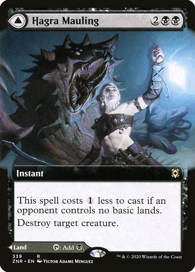 Hagra Mauling // Hagra Broodpit (ZNR) (339) / Extended Art