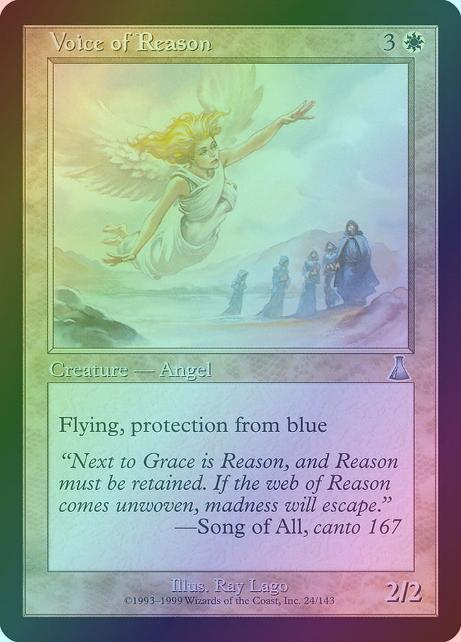 Voice of Reason (UDS) (24) / Foil