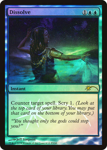 Dissolve (f14) / FNM Promo Foil