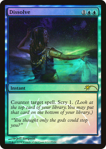 Dissolve (f14) / FNM Promo Foil