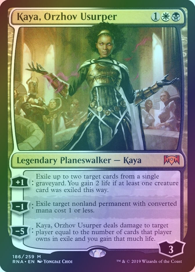 Kaya, Orzhov Usurper (RNA) (186) / Foil