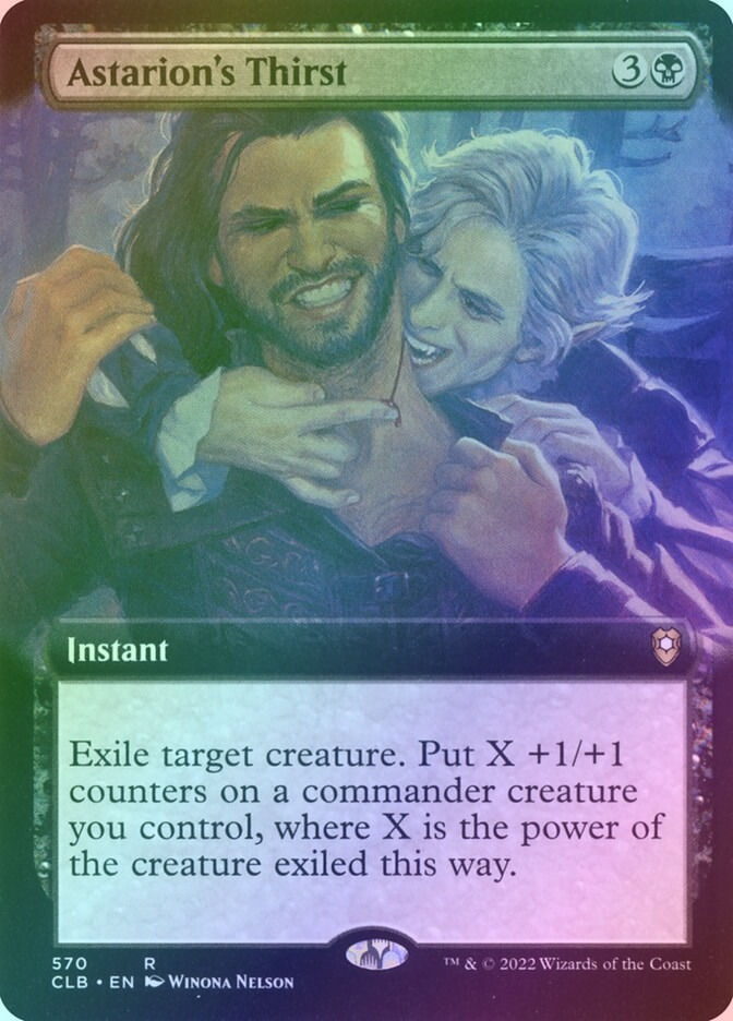 Astarion's Thirst (CLB) (570) / Extended Art / Foil
