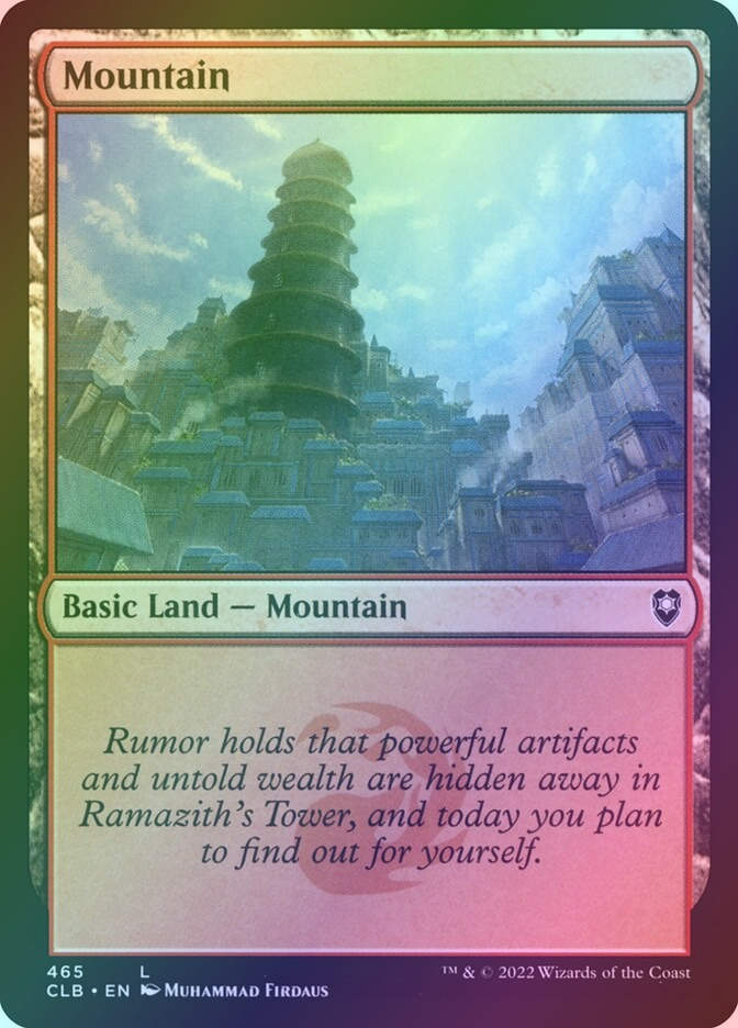 Mountain (CLB) (465) / Foil