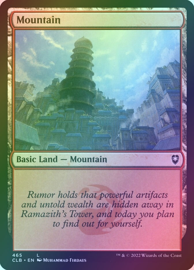 Mountain (CLB) (465) / Foil