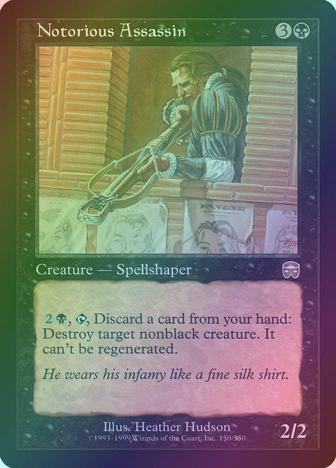 Notorious Assassin (MMQ) (150) / Foil