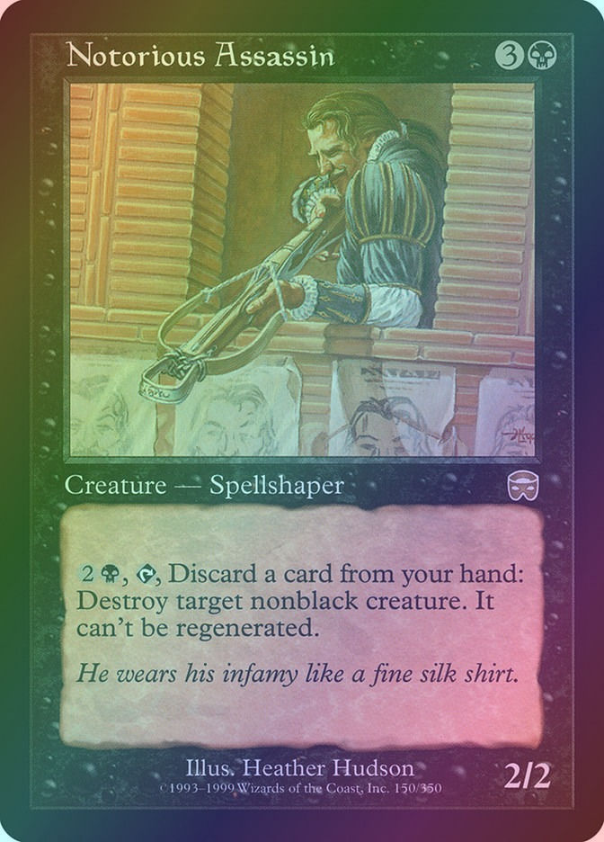Notorious Assassin (MMQ) (150) / Foil