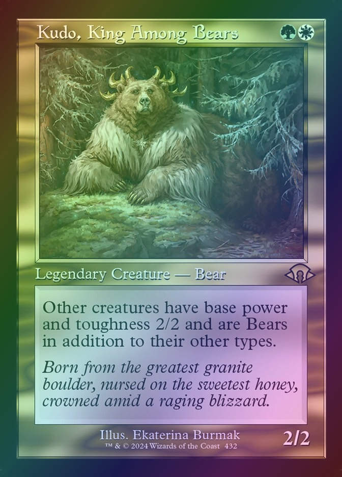 Kudo, King Among Bears (MH3) (432) / Foil