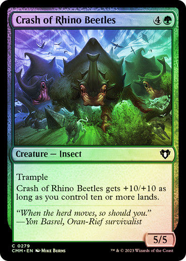 Crash of Rhino Beetles (cmm) / Foil