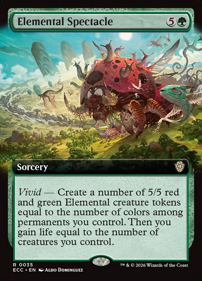 Elemental Spectacle (ECC) (35) / Extended Art