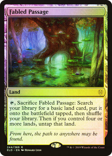 Fabled Passage (ELD) (244) / Foil
