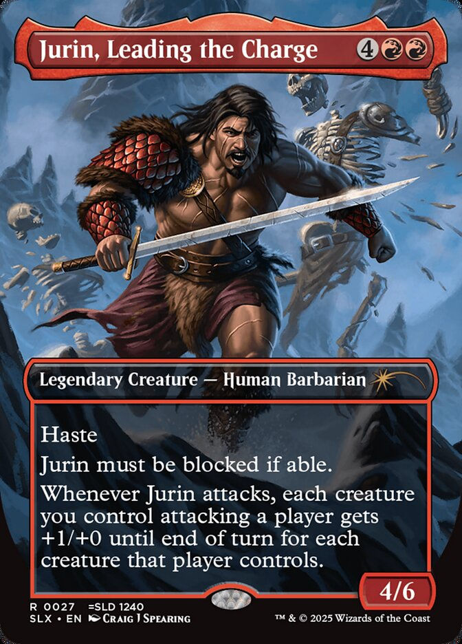 Jurin, Leading the Charge (SLX) (27) / Borderless