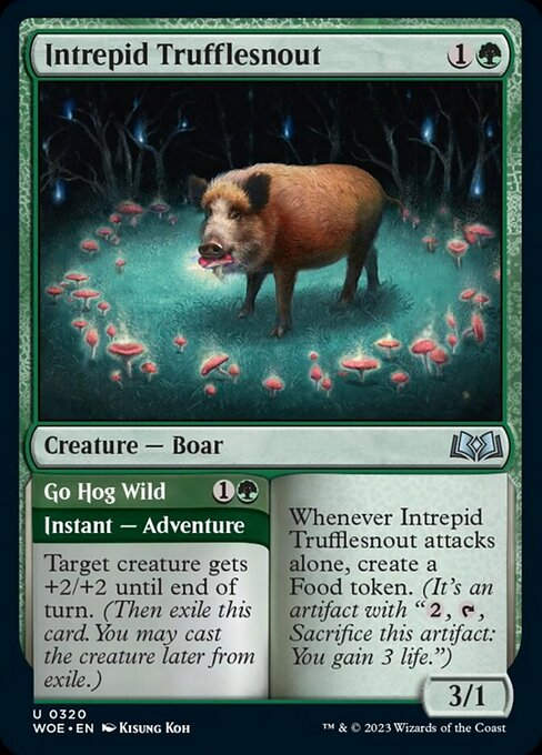 Intrepid Trufflesnout // Go Hog Wild (woe) / JumpStart
