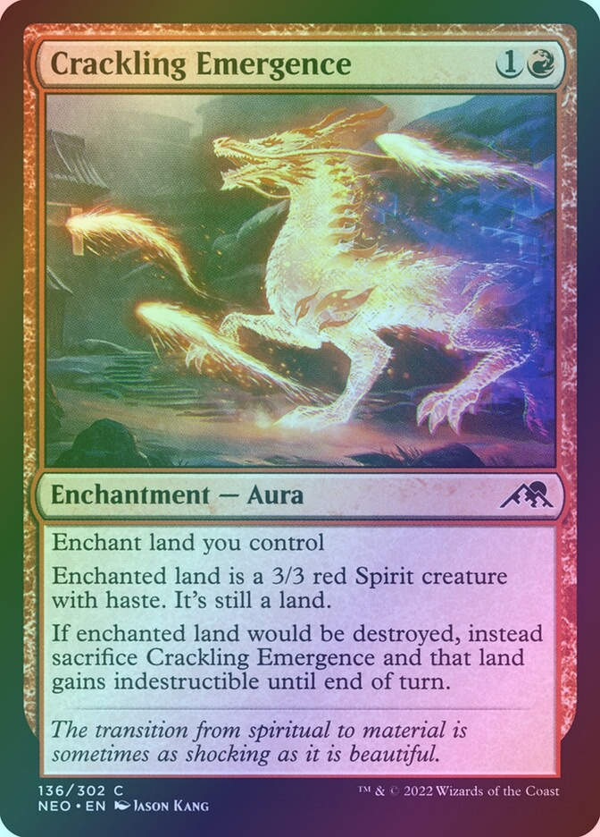 Crackling Emergence (NEO) (136) / Foil