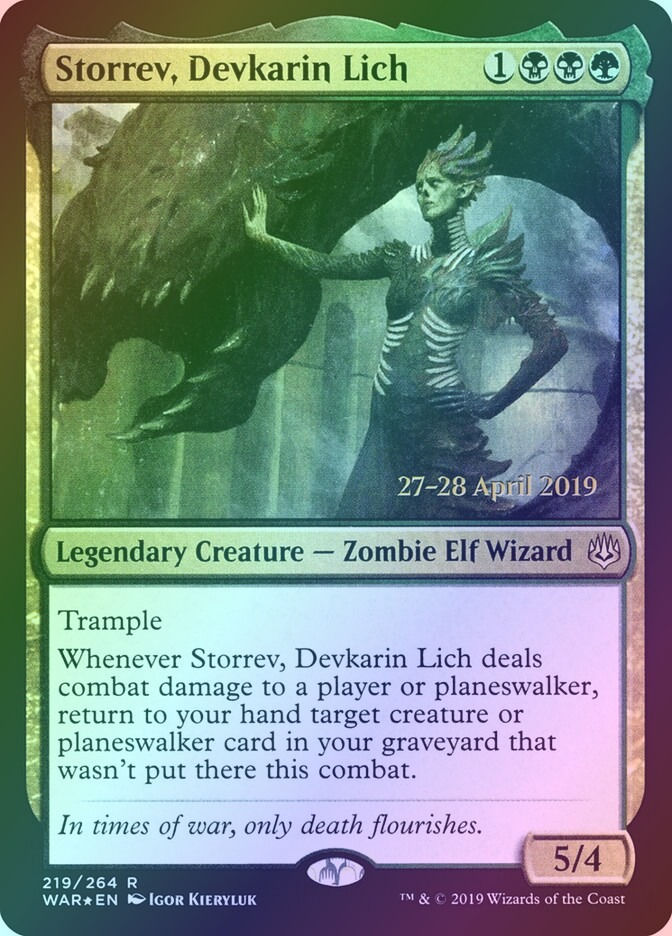 Storrev, Devkarin Lich (PWAR) (219s) / Foil