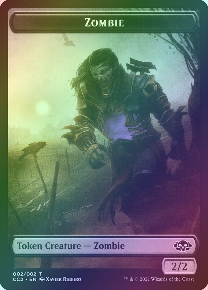 Snake // Zombie (CC2) (9) / Foil — cara 2 de 2
