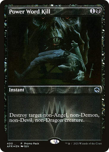 Power Word Kill (AFR) / Promo Pack