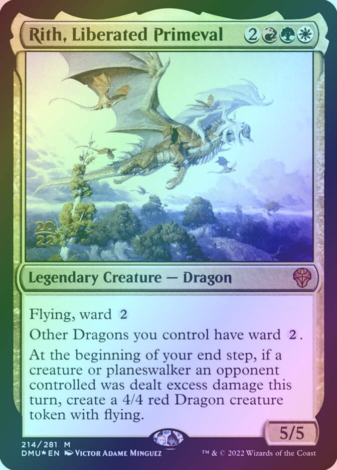 Rith, Liberated Primeval (PDMU) (214s) / Foil