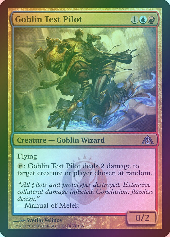 Goblin Test Pilot (DGM) (74) / Foil