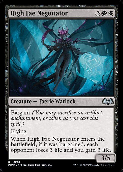 High Fae Negotiator (woe)