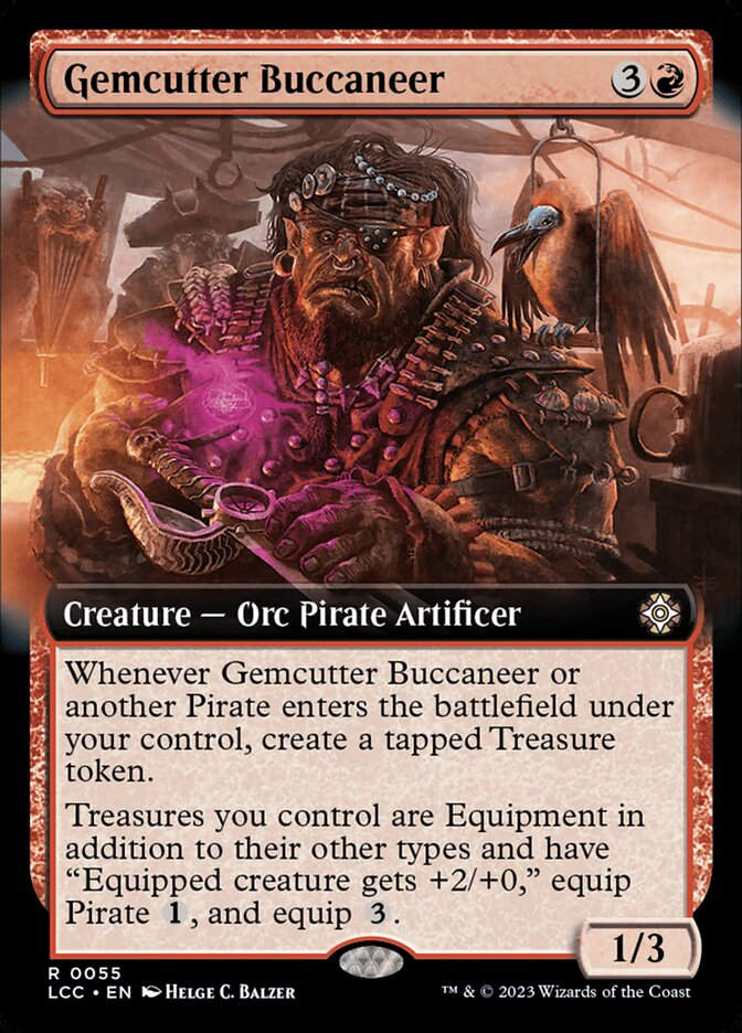 Gemcutter Buccaneer (LCC) (55) / Extended Art