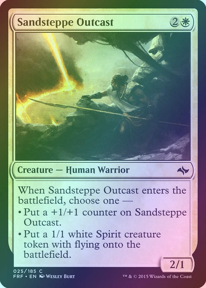 Sandsteppe Outcast (FRF) (25) / Foil