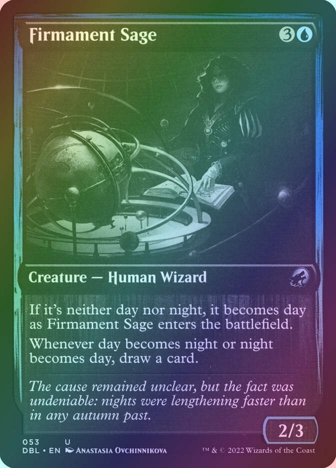 Firmament Sage (DBL) (53) / Foil
