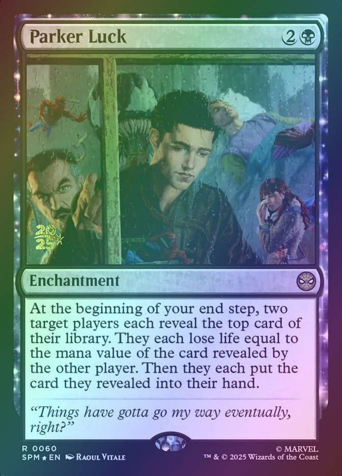 Parker Luck (PSPM) (60s) / Foil