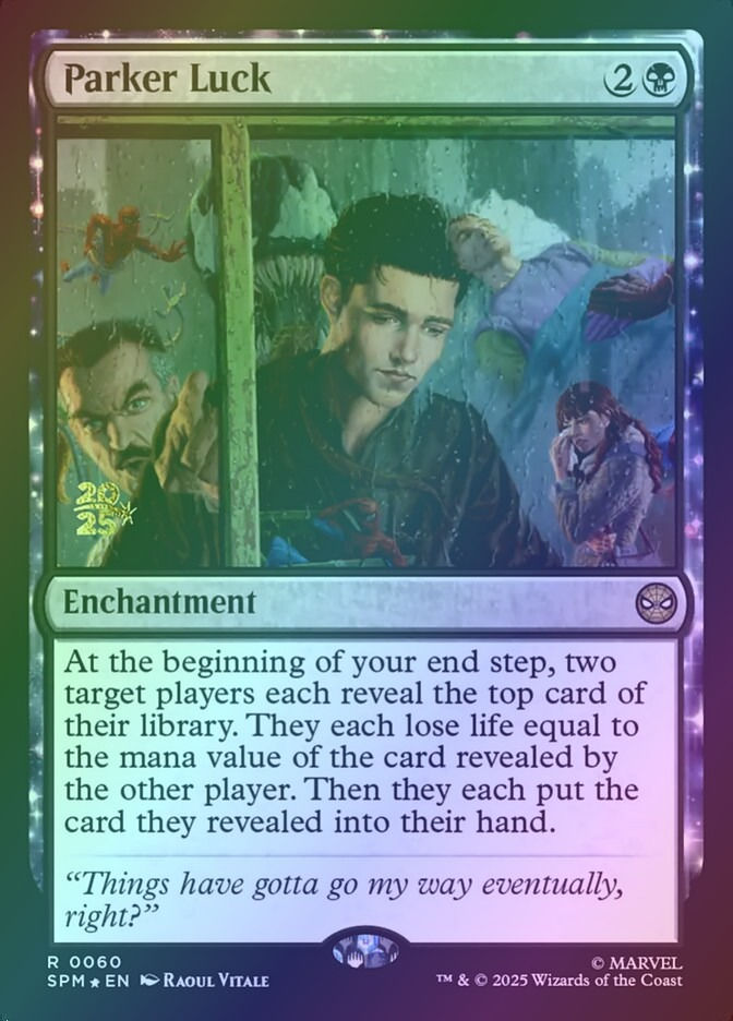 Parker Luck (PSPM) (60s) / Foil