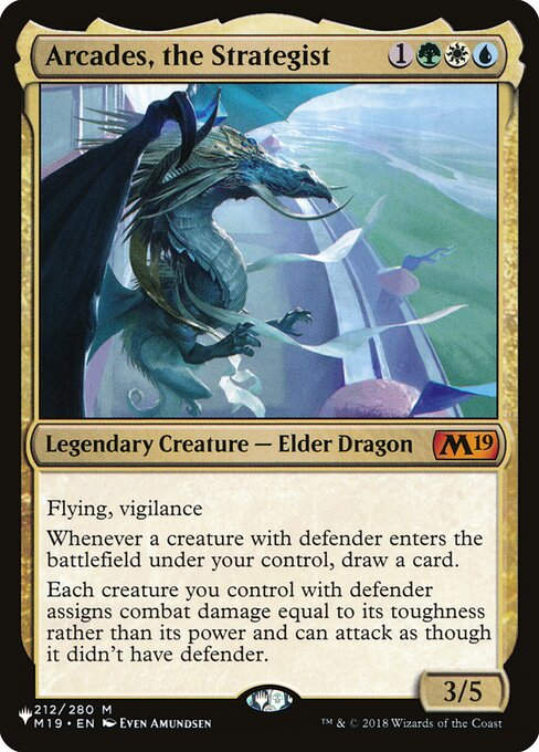 Arcades, the Strategist (PLST) (M19-212)