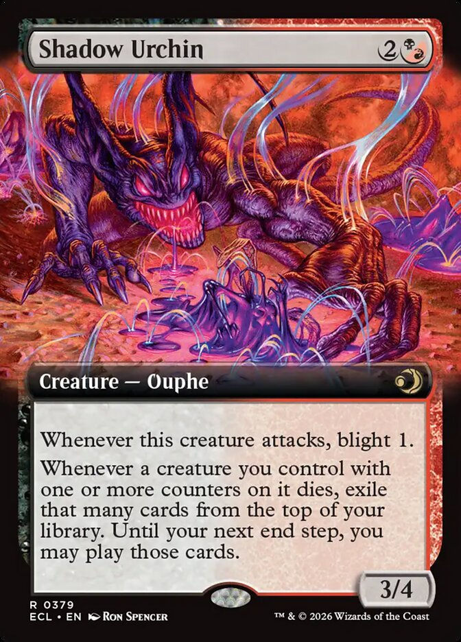 Shadow Urchin (ECL) (379) / Extended Art