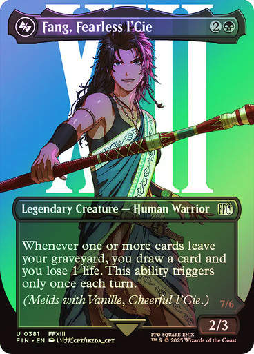Fang, Fearless l'Cie (FIN) (381) / Borderless / Foil