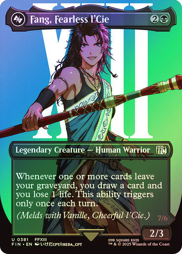 Fang, Fearless l'Cie (FIN) (381) / Borderless / Foil