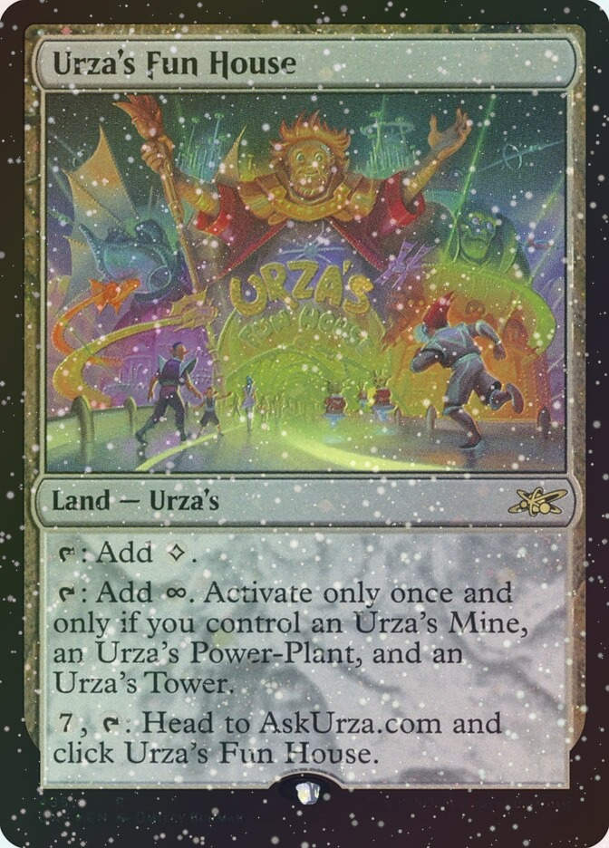 Urza's Fun House (UNF) (485) / Galaxy Foil