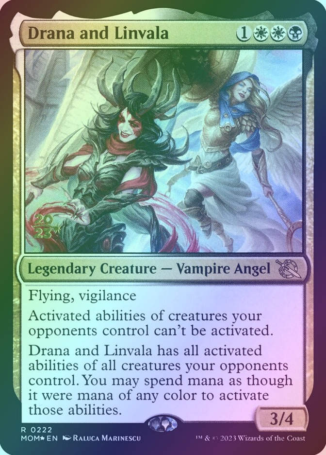 Drana and Linvala (PMOM) (222s) / Foil